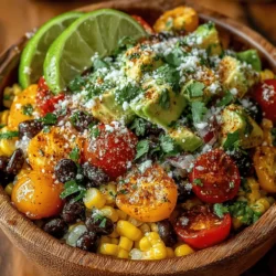 As the warm sun graces us with longer days and the sweet scent of summer fills the air, there's nothing quite like a dish that captures the essence of the season. Enter the Refreshing Corn & Black Bean Fiesta Salad—a colorful medley that not only delights the eyes but also tantalizes the taste buds. This salad is a celebration of fresh ingredients, offering a burst of flavors that can elevate any summer gathering, barbecue, or even serve as a light and nutritious lunch option.