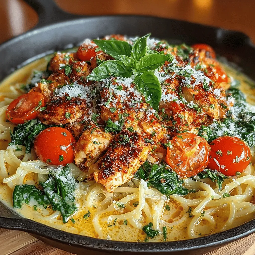 If you’re searching for a dish that combines comfort food with a touch of gourmet flair, look no further than Smoked Paprika Chicken and Spinach Pasta. This delectable recipe marries the rich, smoky flavors of paprika with tender chicken, vibrant spinach, and creamy sauce, resulting in a meal that is not only satisfying but also visually appealing. The unique taste profile of smoked paprika elevates this pasta dish beyond the ordinary, making it a standout choice for both weeknight dinners and special occasions.