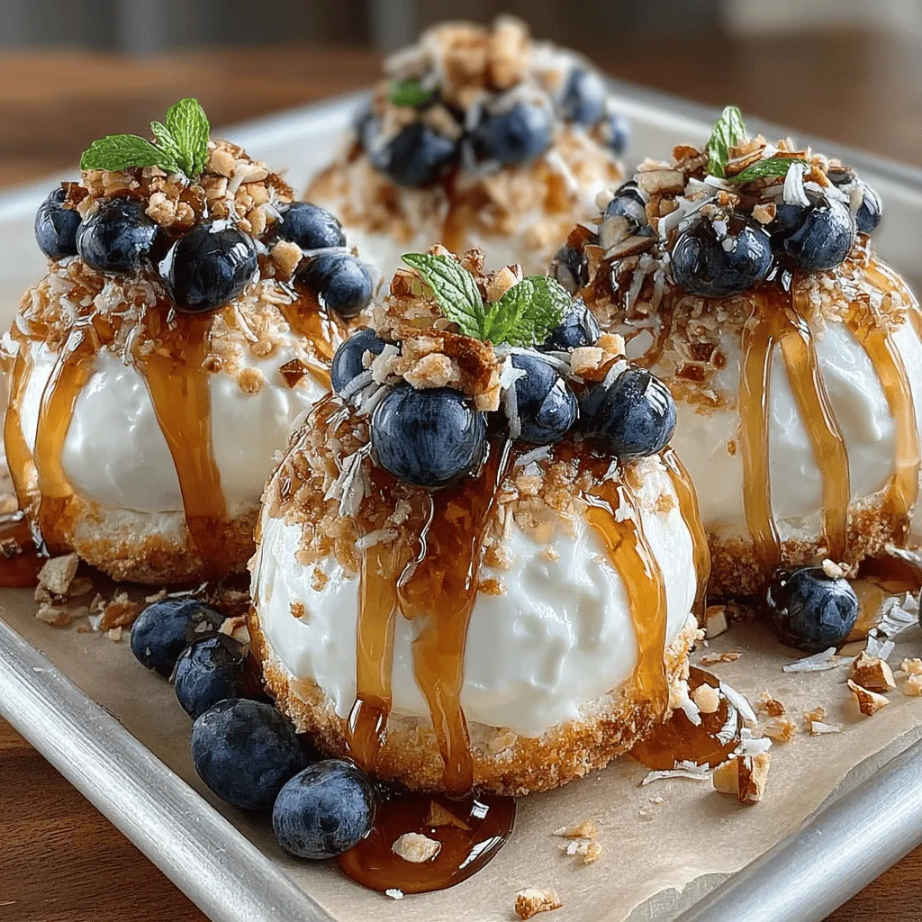 In the quest for healthier snack alternatives, frozen yogurt clusters stand out as a delicious, guilt-free choice. These delightful bites not only satisfy your sweet tooth but also offer a refreshing burst of flavor, making them perfect for warm weather or any time you crave something light and nutritious. Among the myriad of flavors you can explore, Blueberry Bliss Frozen Yogurt Clusters shine brightly. This recipe encapsulates the essence of summer with its vibrant blueberries and creamy yogurt, presenting a snack that's both indulgent and health-conscious.
