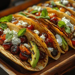 In recent years, the culinary world has seen a delightful surge in unconventional taco recipes, transforming traditional perceptions of this beloved dish. Tacos, once solely associated with savory fillings like seasoned meats and beans, have expanded to embrace a myriad of innovative ingredients. Among these, grilled cherry tacos stand out as a refreshing and unexpected twist that is perfect for summer gatherings. This vibrant dish not only tantalizes the taste buds with its unique combination of sweet and savory flavors but also celebrates the seasonal bounty of fresh cherries that summer has to offer.