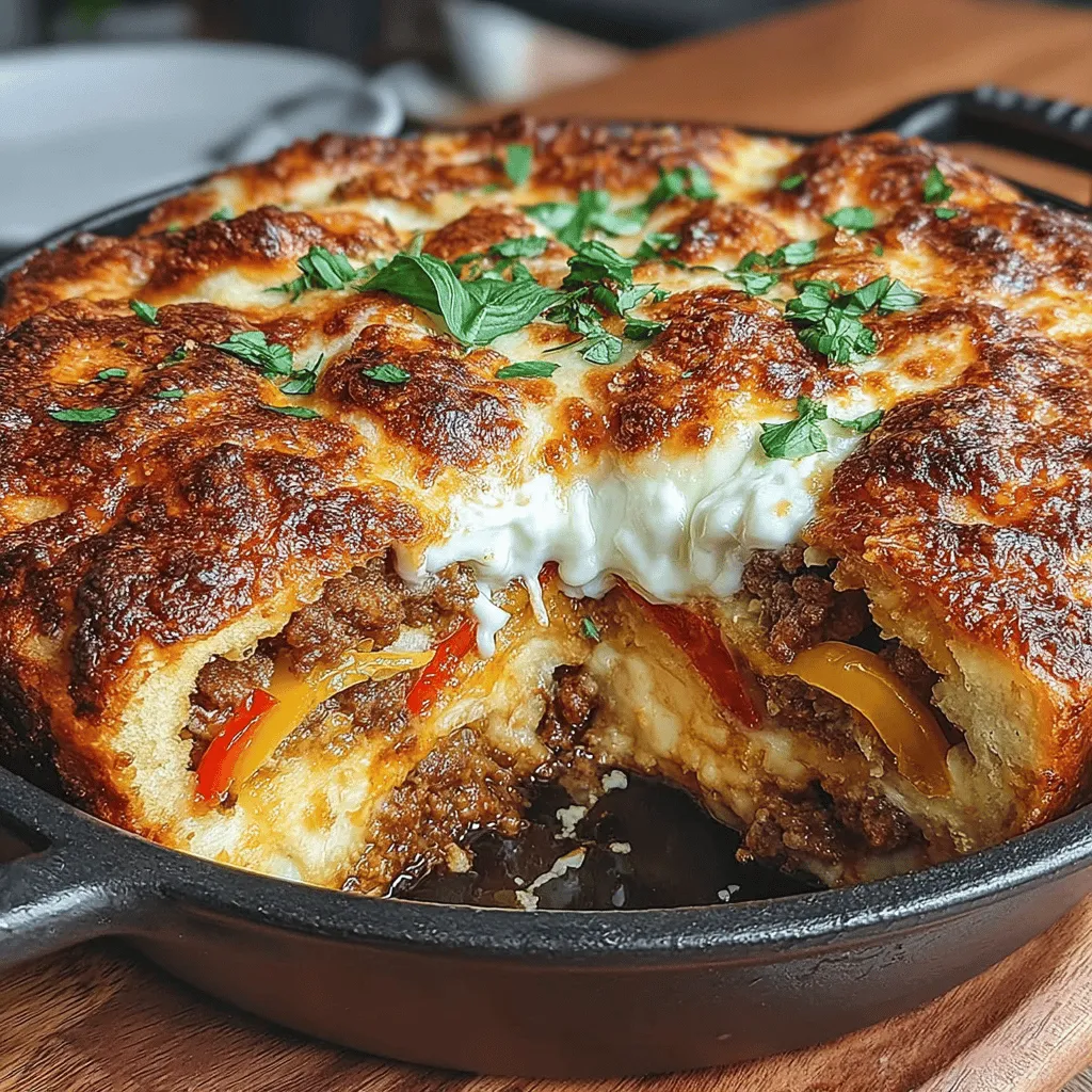 When it comes to comfort food, few dishes can rival the allure of a pizza. However, for those seeking a twist on the classic, the Fiery Sausage and Peppers Pizza Bake stands out as a heartwarming option that promises to satisfy cravings without the need for traditional pizza-making. This dish combines the bold flavors of spicy Italian sausage with vibrant bell peppers and onions, creating a colorful, savory feast that’s perfect for family dinners or gatherings with friends.