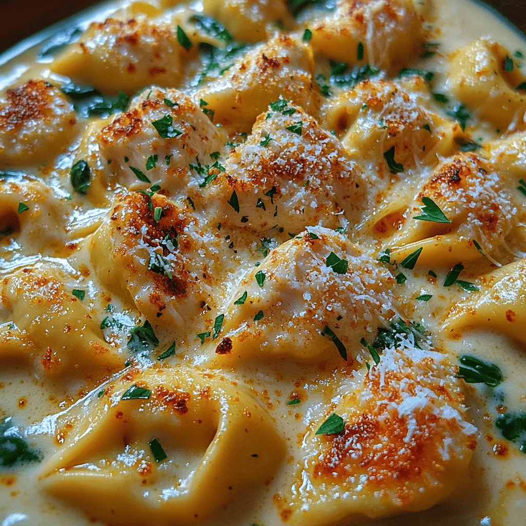If you’re on the lookout for a dish that embodies comfort and culinary satisfaction, look no further than Creamy Chicken Alfredo Tortellini. This delightful recipe brings together the best elements of Italian cuisine, featuring tender chicken, a rich and creamy sauce, and cheesy tortellini. The combination makes for a dish that not only pleases the palate but also warms the heart, making it a go-to choice for family dinners or quick weeknight meals.