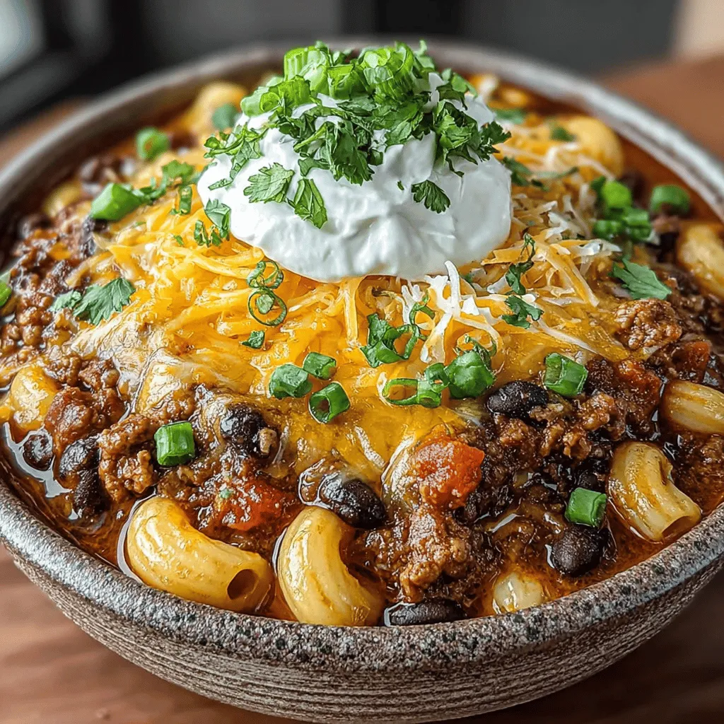 Now that you have gathered all your ingredients, let’s dive into the preparation of this delicious dish. The beauty of Chili Mac Delight lies in its simplicity and the use of a slow cooker, allowing you to set it and forget it while the flavors meld beautifully together.