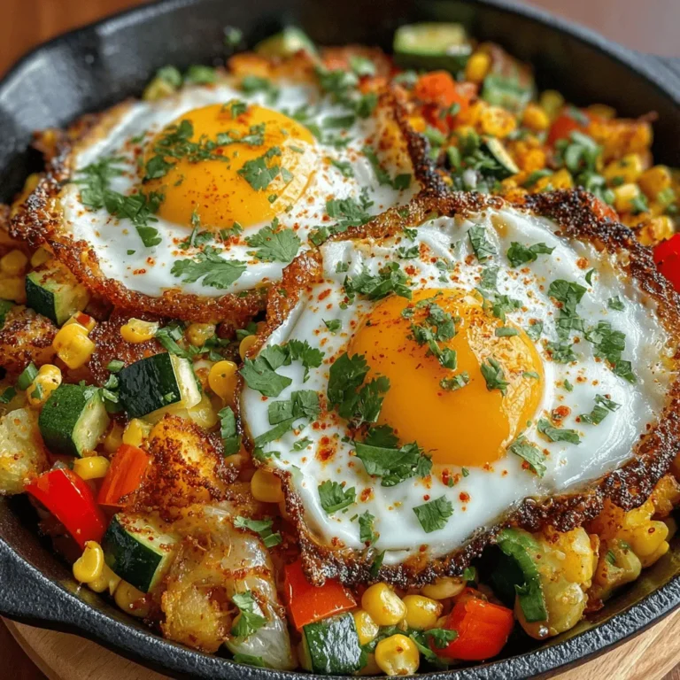When it comes to breakfast, brunch, or even a light side dish, few recipes can compete with the vibrant and delicious Sunshine Corn & Zucchini Hash. This dish is a celebration of fresh, wholesome ingredients that not only tantalize the taste buds but also nourish the body. With its bright colors and inviting aroma, this hash is sure to become a favorite in your culinary repertoire.