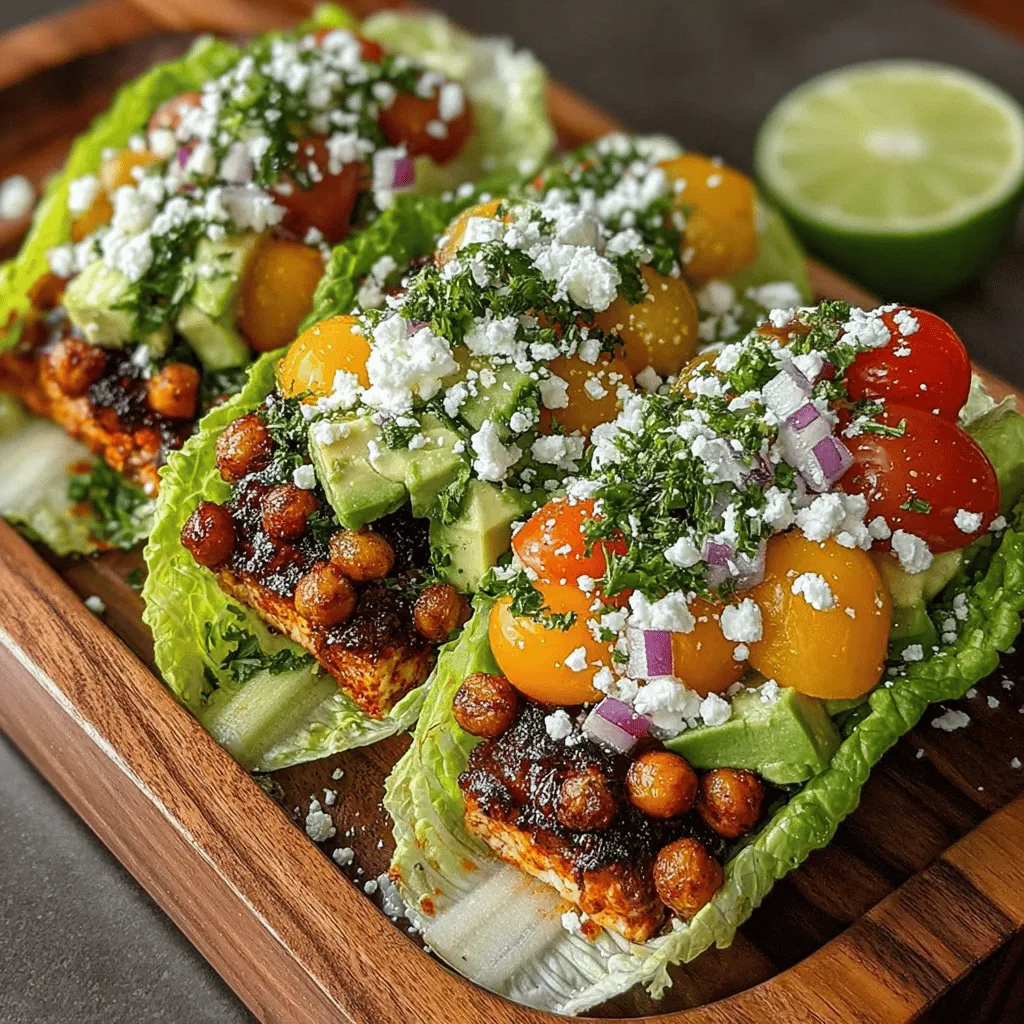 Chickpea Delight Lettuce Boats are a vibrant and nutritious dish that not only tantalizes the taste buds but also offers a plethora of health benefits. This recipe combines the hearty goodness of chickpeas with the crisp freshness of lettuce and a medley of vegetables, making it a perfect option for light lunches, appetizers, or even as a satisfying snack. The appeal of this dish lies in its simplicity, versatility, and the way it caters to various dietary preferences, including vegan and gluten-free lifestyles.