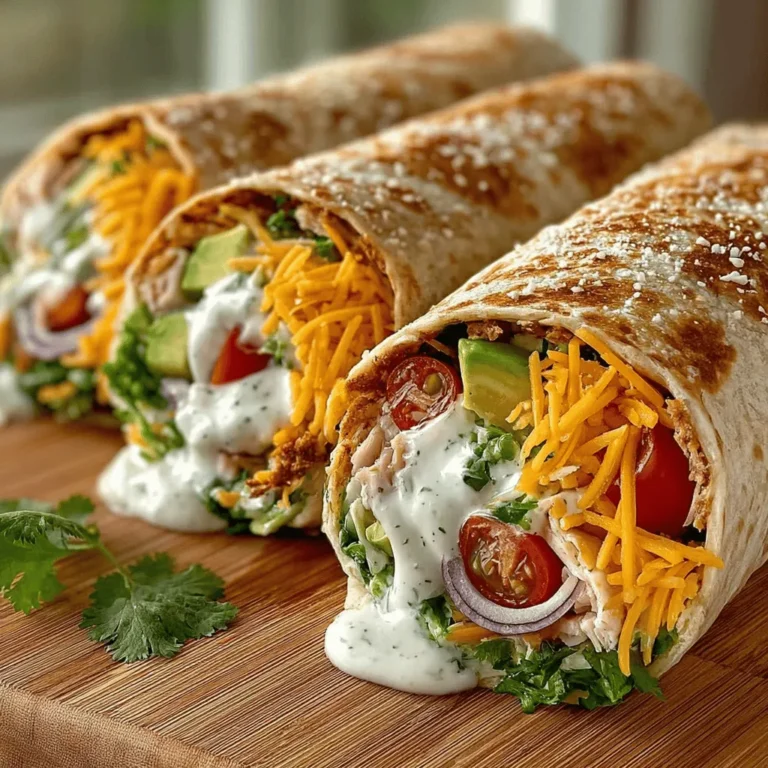 Before diving into the preparation process, it's essential to understand the key ingredients that make up the Turkey Ranch Fiesta Wraps and the health benefits they offer. Each component contributes not only to the flavor and texture of the dish but also enhances its nutritional profile.