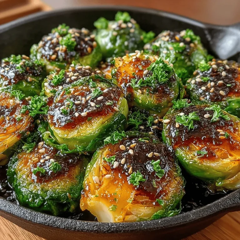 Brussels sprouts, often considered a humble vegetable, are packed with nutrients and offer a delightful flavor profile that can elevate any dish. These miniature cabbages have experienced a renaissance in recent years, transitioning from a childhood nemesis for many to a sought-after side dish in gourmet restaurants and home kitchens alike. Among the myriad of ways to prepare Brussels sprouts, one recipe stands out for its irresistible combination of flavors: Sweet and Sticky Honey Garlic Brussels Sprouts.