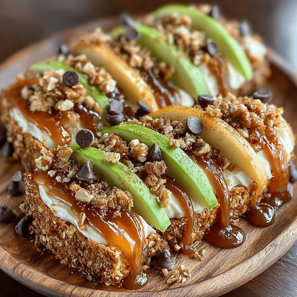 In the world of snacking, few dishes can strike the perfect balance between indulgence and nutrition as effectively as Peanut Butter Apple Nachos. This unique and delightful treat combines the crisp freshness of apples with the rich creaminess of peanut butter, creating a snack that is as visually appealing as it is delicious. Ideal for casual family gatherings, playdates, or trendy party appetizers, Peanut Butter Apple Nachos offer a wholesome alternative to traditional, heavier snacks. They are not only a hit with children but also appeal to adults, making them a versatile choice for any occasion.