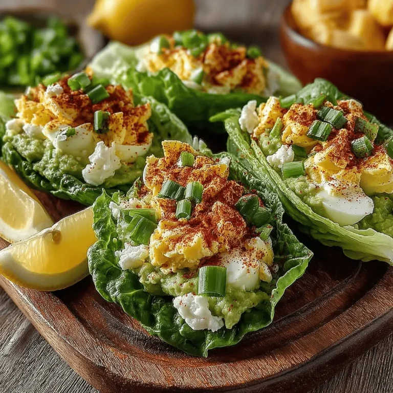 If you're searching for a delightful and nutritious meal option that combines taste with health, look no further than avocado egg salad lettuce wraps. This recipe offers a refreshing twist on traditional egg salad, making it a perfect choice for lunch, a light dinner, or a snack. The appeal of this dish lies not only in its flavor but also in its simplicity and versatility. It’s a quick and easy preparation, ideal for busy days when you want something satisfying yet healthy.