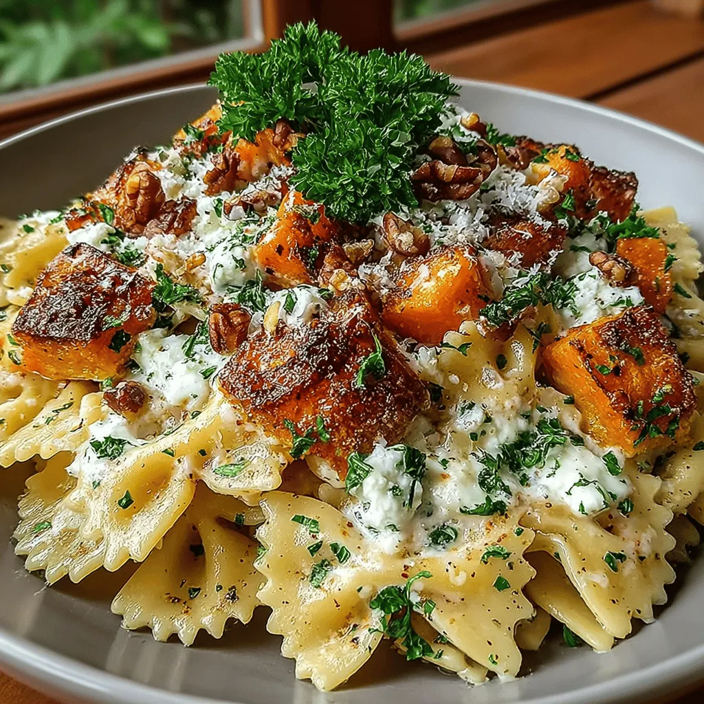 In the realm of comfort food, pasta stands as a beloved favorite, and when combined with the sweet, nutty flavor of butternut squash and the creamy tang of goat cheese, it transcends into something truly special. This Butternut Bliss Pasta recipe not only showcases the rich flavors of autumn but also delivers a satisfying meal that is both hearty and wholesome. With simple ingredients and a few straightforward steps, you can create a dish that is perfect for cozy dinners or impressing guests at a gathering.