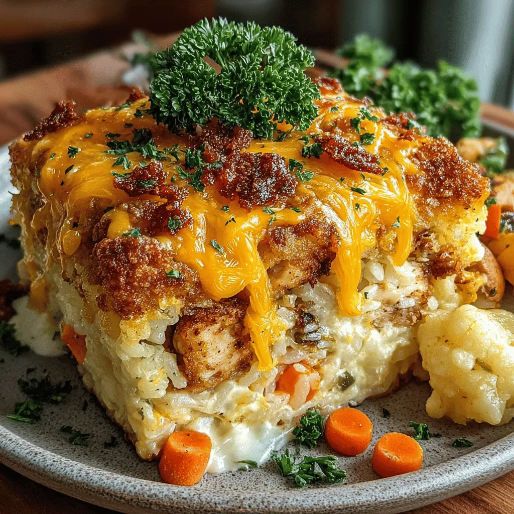 Cheese is not only a delicious addition; it plays a pivotal role in elevating the Cheesy Ranch Chicken and Rice Bake from a simple casserole to an indulgent comfort food. The gooey, melty texture of cheese creates a rich and creamy layer that binds the dish together while providing a satisfying mouthfeel. The flavor profile of the cheese complements the ranch seasoning, enhancing the overall taste experience.