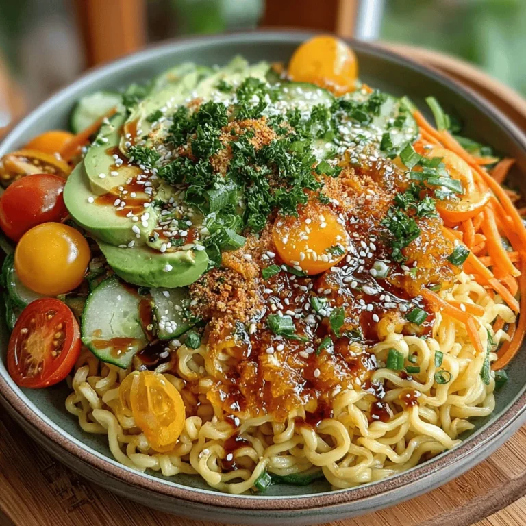 In recent years, the culinary world has embraced vibrant, colorful dishes that not only tantalize the taste buds but also provide a feast for the eyes. One such dish that perfectly embodies this concept is the Chilled Rainbow Ramen Delight. This innovative recipe combines the beloved texture of ramen noodles with a medley of fresh, colorful vegetables, creating a visually stunning and delightful meal. Whether you’re looking for a light lunch, a refreshing dinner, or a unique dish for a summer gathering, this chilled ramen is sure to impress.