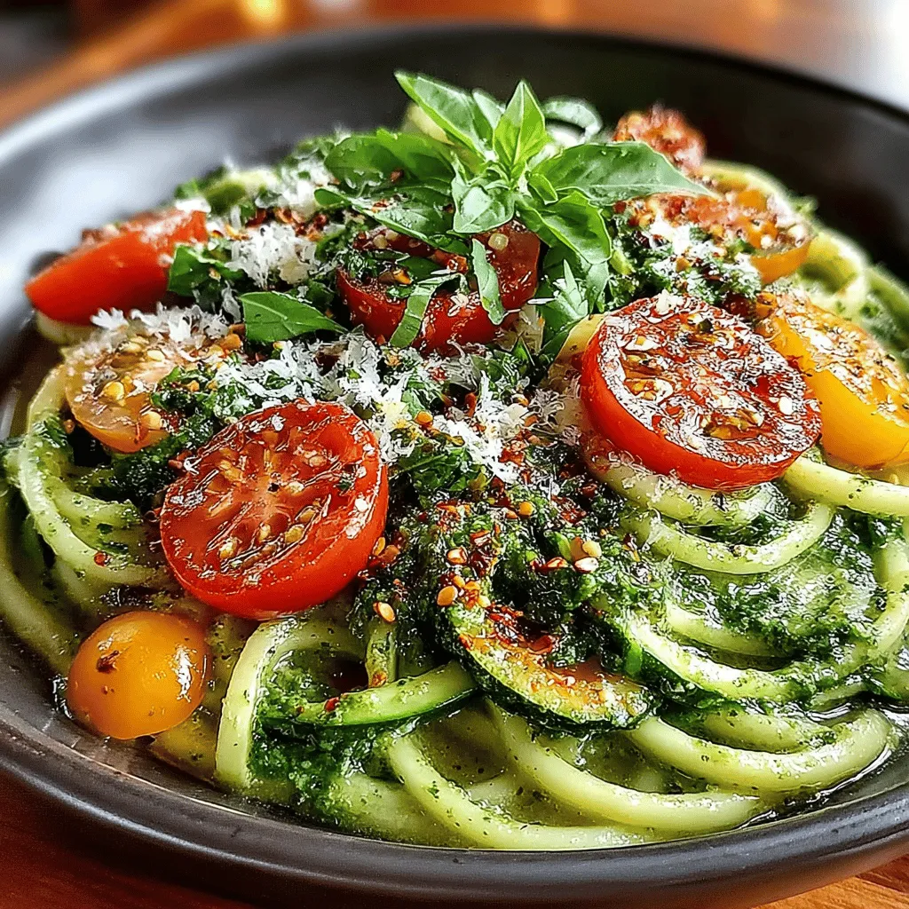 In the realm of healthy eating, few dishes capture the essence of freshness and vibrancy quite like Zesty Creamy Lemon Basil Zoodles. This delightful recipe transforms humble zucchini into a gourmet meal that is both satisfying and nourishing. Zoodles, or zucchini noodles, serve as an innovative alternative to traditional pasta, allowing you to enjoy a rich and creamy dish without the extra calories and carbohydrates. The combination of zesty lemon and aromatic basil not only adds a burst of flavor but also elevates the overall dining experience, making it a perfect choice for a light lunch or dinner.