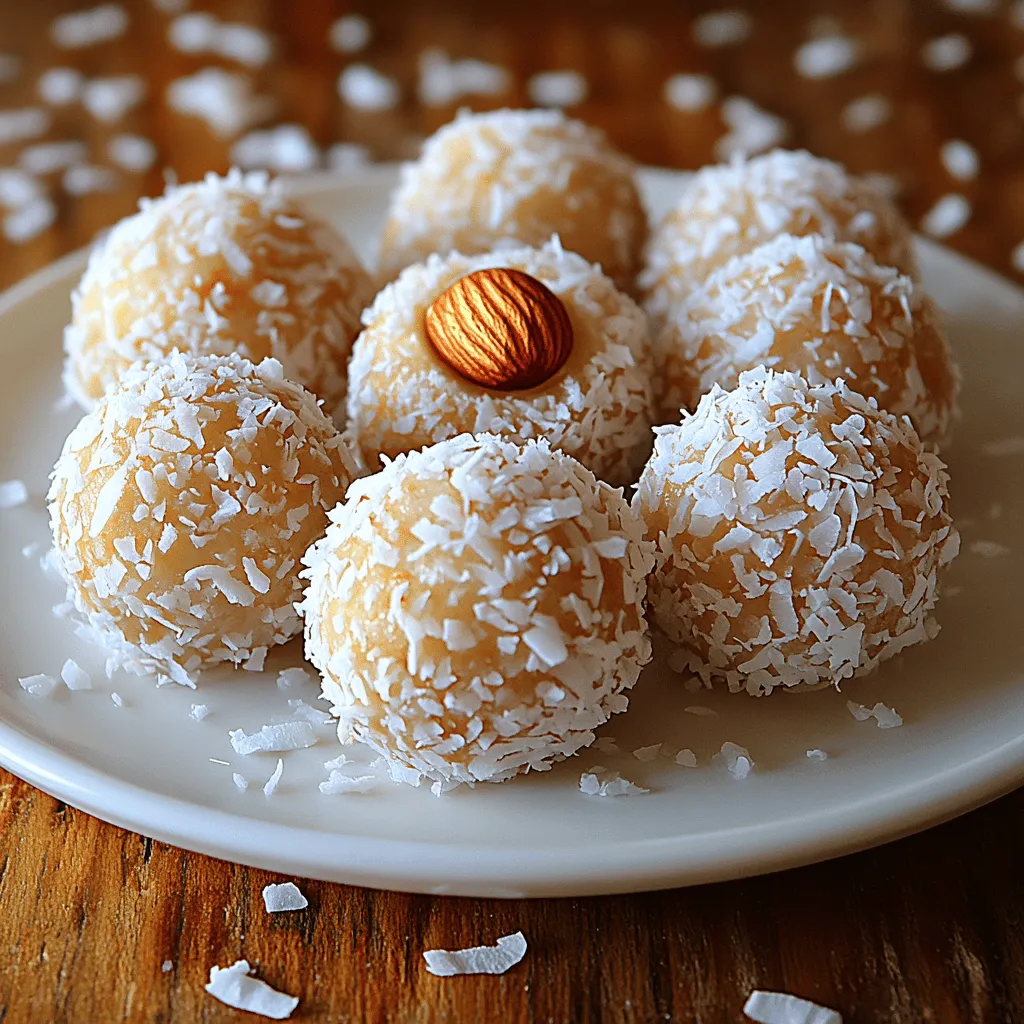 In the world of healthy snacking, Coconut Bliss Almond Balls stand out as a delightful and nutritious option that satisfies your sweet cravings without compromising on health. These bite-sized treats are not only delicious but also packed with wholesome ingredients that make them a perfect choice for anyone looking to indulge in a guilt-free snack. Whether you’re preparing for a busy day, need an energy boost for your workout, or simply want something tasty to nibble on, these almond balls offer a blend of flavor and nutrition that’s hard to resist.