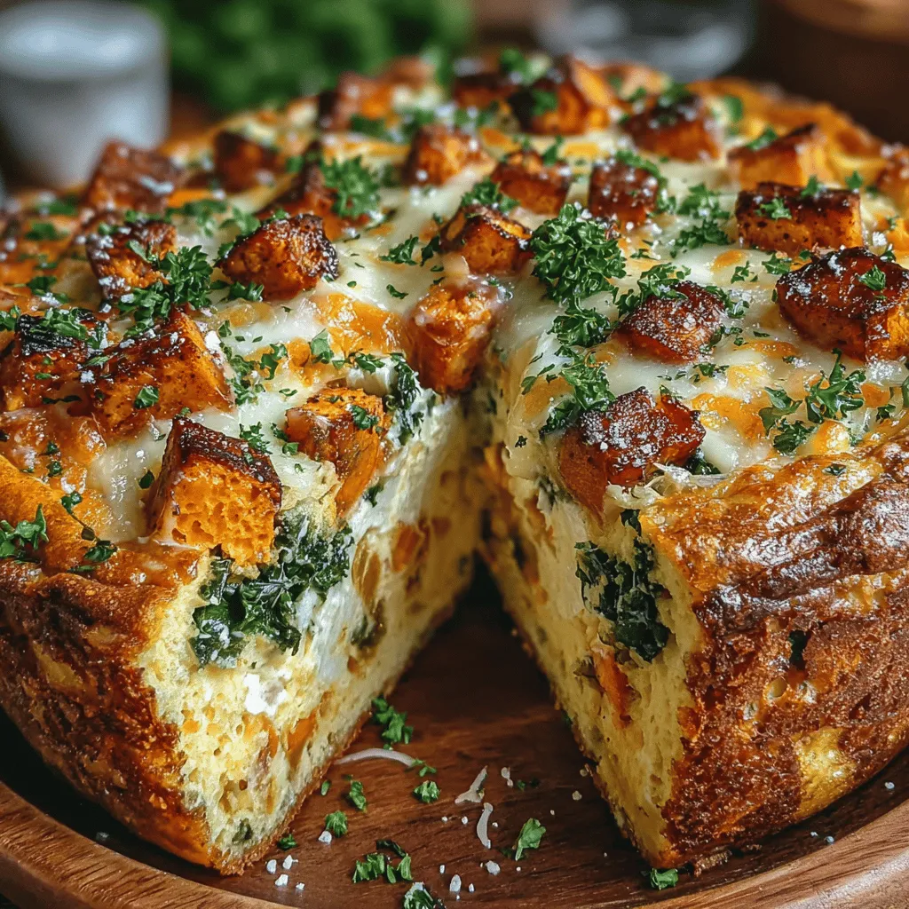 Brunch is a beloved mealtime that offers the perfect opportunity to gather with friends and family, and there's no better dish to feature than the Sweet Potato & Kale Brunch Bake. This vibrant, hearty casserole not only showcases the rich flavors of sweet potatoes and kale, but it also embodies the essence of a wholesome meal that can be enjoyed by everyone, regardless of dietary preferences. Whether you’re a brunch aficionado or a busy parent looking for a nutritious family meal, this dish promises to delight your taste buds while providing essential nutrients.