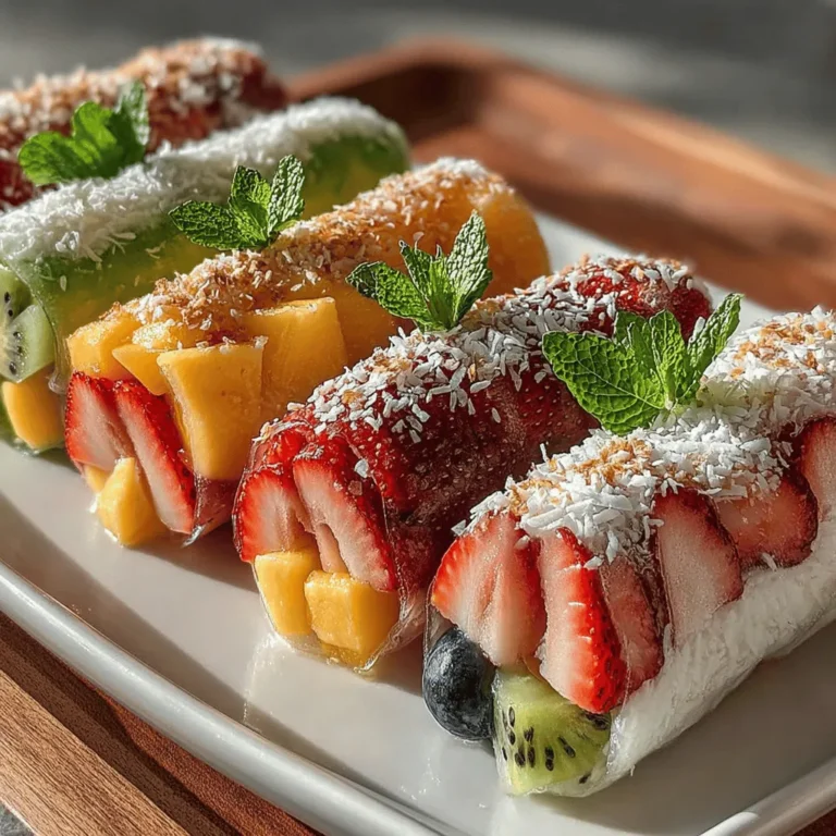 As the temperatures rise and the sun shines brightly, our cravings often shift towards lighter, fresher fare. One culinary delight that perfectly embodies the essence of summer is the refreshing summer fruit spring roll. These vibrant rolls are not just visually appealing, but they also offer a delightful burst of flavors and textures that make them an ideal snack or dessert for warm weather. Whether enjoyed at a picnic, served at a gathering, or simply indulged in at home, summer fruit spring rolls have secured their place as a beloved dish that resonates with health-conscious eaters and food enthusiasts alike.