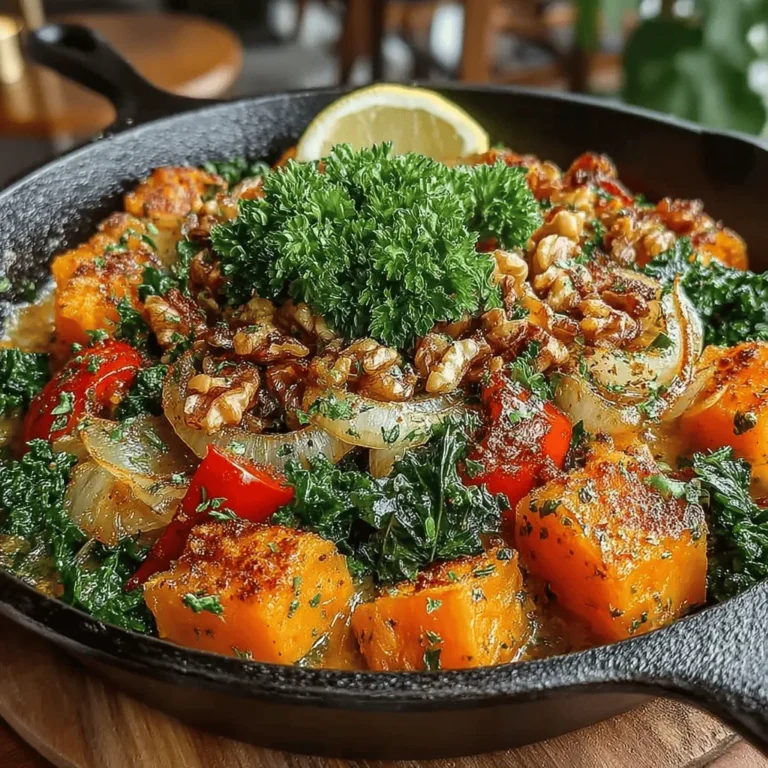 In the world of healthy eating, few dishes can rival the vibrant and nutrient-packed combination of sweet potatoes and kale. The Sweet Potato & Kale Skillet Delight is not just a feast for the eyes; it is a delightful culinary experience that marries taste and health in every bite. With its colorful presentation and robust flavors, this dish promises to satisfy your palate while offering a wealth of nutritional benefits. Whether you’re a busy professional seeking a quick meal or a home cook looking to impress your family with a wholesome dish, this recipe shines as an ideal choice.