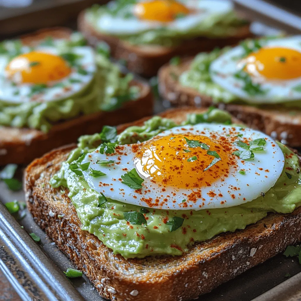 In recent years, avocado toast has surged in popularity, becoming a staple in contemporary cuisine across cafes and homes alike. This simple yet satisfying dish has captured the hearts and taste buds of many, thanks to its vibrant flavors and versatility. Whether served as a quick breakfast or a leisurely brunch option, creamy avocado egg toast is a crowd-pleaser that combines rich, buttery avocados with perfectly cooked eggs.