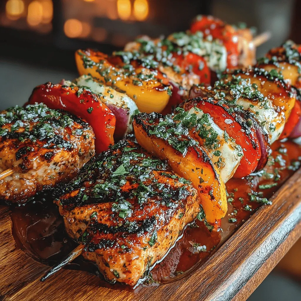 As summer approaches, the allure of outdoor cooking beckons, and what better way to celebrate the season than with Sweet & Savory Grilled Chicken & Peach Skewers? This delightful dish combines the savory richness of marinated chicken with the natural sweetness of ripe peaches, creating a harmonious balance that tantalizes the taste buds. Whether you're hosting a summer barbecue, planning a family gathering, or simply looking for a fresh and flavorful meal, these skewers offer an ideal solution. They are not only visually appealing but also incredibly easy to prepare, making them a go-to recipe for any occasion.