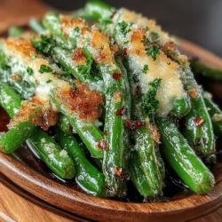 When it comes to side dishes that are both healthy and packed with flavor, Crunchy Garlic Parmesan Air Fried Green Beans truly stand out. This dish combines the vibrant taste of fresh green beans with aromatic garlic and the rich, savory notes of Parmesan cheese, creating a delightful complement to any meal. Perfectly crispy, these green beans not only make for an excellent side dish but can also serve as a nutritious snack that everyone will love.