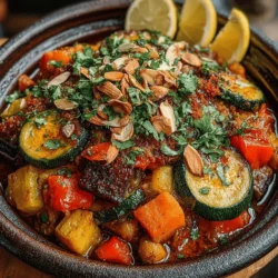 Slow cooking is a culinary technique that significantly enhances the flavors of dishes, particularly in a Moroccan tagine. The magic happens when you let the ingredients simmer together over an extended period, allowing them to meld harmoniously. With a crockpot, you can set it and forget it while the ingredients transform into a rich, aromatic meal.