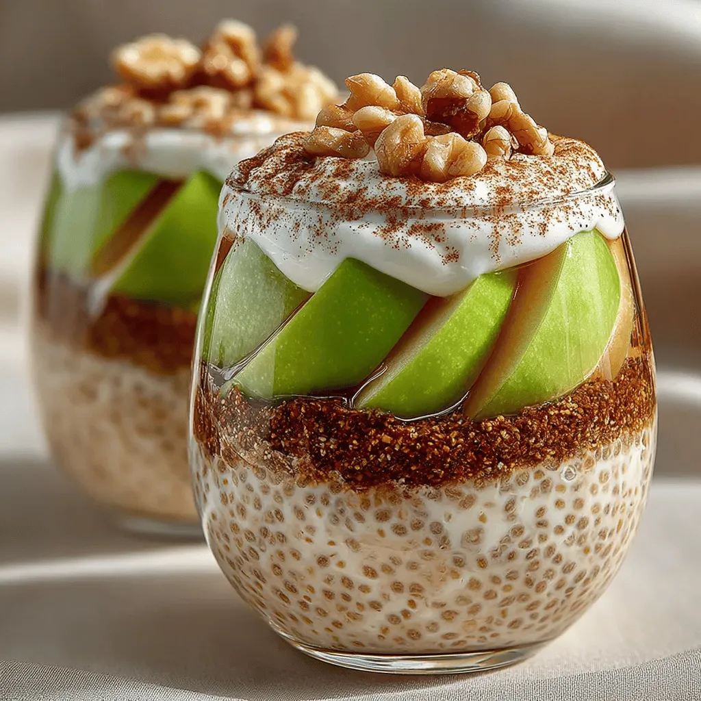 Apple Cinnamon Chia Breakfast Jars combine the wholesome goodness of chia seeds with the sweet and tart flavors of apples and a hint of cinnamon. The use of chia seeds as a base ingredient creates a pudding-like texture that is both satisfying and filling. Unlike many fast breakfast options, this recipe allows you to enjoy a meal that is rich in essential nutrients while being quick to prepare.