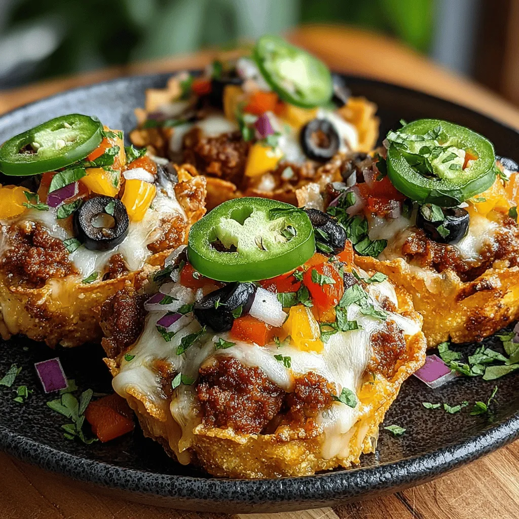 Begin your culinary adventure by preheating your oven to 375°F (190°C). This step is crucial for achieving that perfect, golden-brown crispiness in your tortilla bowls. An adequately preheated oven ensures even cooking, allowing your Mini Pizza Nacho Bowl Bites to bake uniformly without becoming soggy or burnt. While the oven is heating, you can begin preparing the tortilla bowls and the filling ingredients.
