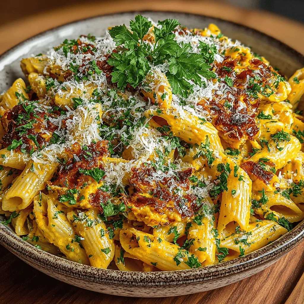 When it comes to preparing your Cozy Pumpkin Pasta Delight, the use of a crockpot makes this recipe even more special. The beauty of slow cooking is not just in the flavors that develop over time but also in the convenience it offers for busy weeknights or lazy weekends.