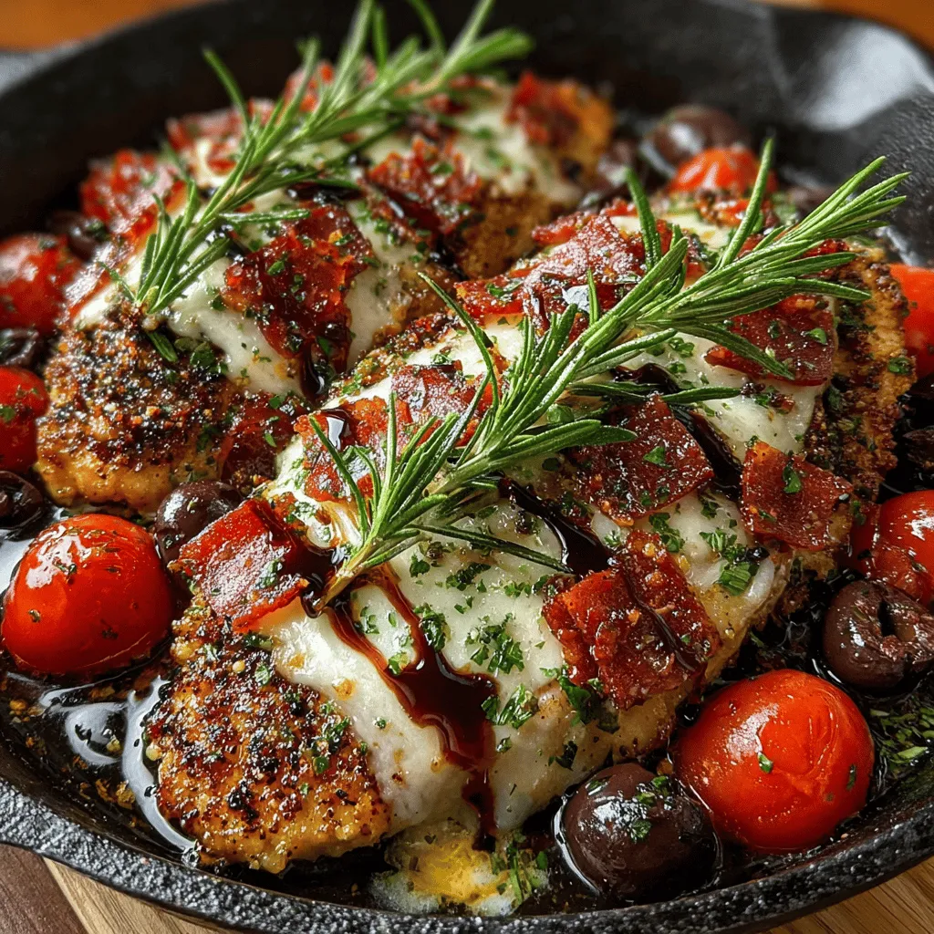 If you're on the lookout for a dish that combines bold flavors and effortless preparation, the Charcuterie Chicken Skillet is your answer. This delightful recipe takes the best elements of a traditional charcuterie board—savory meats, aromatic herbs, and fresh vegetables—and transforms them into a hearty skillet meal that’s perfect for any occasion. Whether you're aiming for a quick weeknight dinner or planning an impressive dish for entertaining guests, this recipe is designed to satisfy your cravings while minimizing kitchen stress.