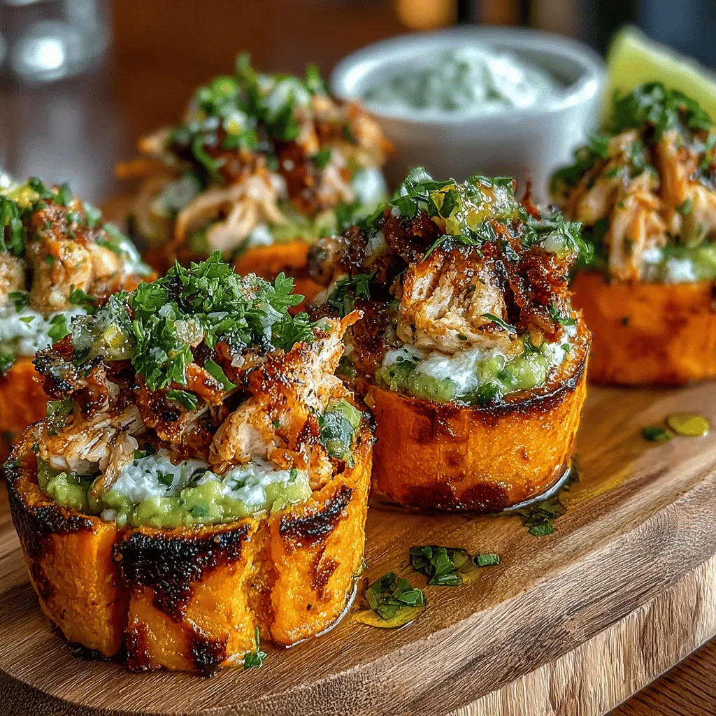 When it comes to creating a dish that is both nutritious and satisfying, the Creamy Avocado Chicken Sweet Potato Bites stand out as a delicious option. This recipe combines the earthy sweetness of roasted sweet potatoes with the creamy richness of avocados and tender chicken, making it not only a feast for the palate but also a visually appealing addition to any table. Whether you're looking for a delightful appetizer for a gathering or a light meal to enjoy on a busy weeknight, these bites promise to impress.