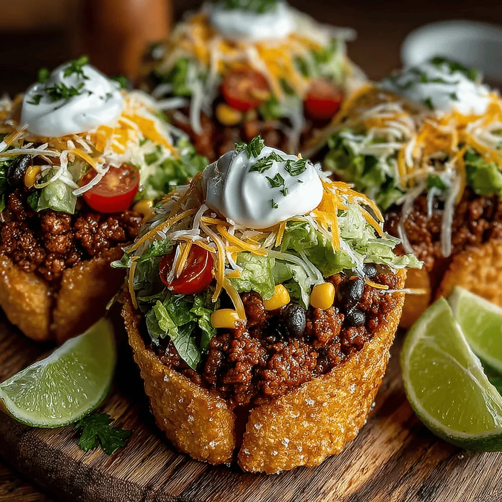 Taco-themed dishes have become a staple in global cuisine, celebrated for their endless versatility and the ability to cater to diverse taste preferences. From traditional taco platters to innovative twists like taco salads and taco bowls, these dishes allow for creativity while still delivering bold flavors. One exciting and interactive way to enjoy the classic taco experience is through Mini Chicken Taco Salad Cones. These delightful creations not only add a fun element to gatherings but also present a healthier option packed with fresh ingredients and vibrant flavors.
