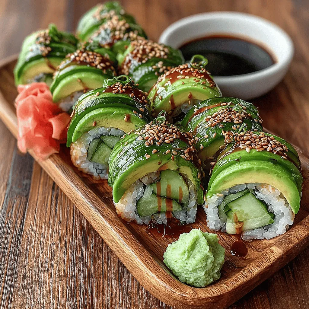 Sushi has long been celebrated as a beloved culinary tradition, originating from Japan and captivating palates around the globe. Known for its delicate flavors and artistic presentation, sushi offers a versatile canvas that can accommodate a wide range of ingredients, from fresh fish to vibrant vegetables. Among the myriad of sushi options, cucumber avocado sushi rolls stand out as a refreshing, healthy, and vegetarian choice. This dish not only highlights the natural flavors of its key ingredients but also serves as an excellent introduction for those venturing into the world of sushi making at home.