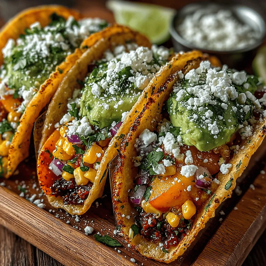 In recent years, the culinary landscape has seen a delightful shift towards fresh, vibrant tacos that celebrate the bounty of seasonal ingredients. Chefs and home cooks alike are embracing a variety of flavors, textures, and colors that transform a simple taco into an extraordinary dish. Among these innovative creations, Peach Paradise Tacos stand out as a refreshing option that beautifully marries fruity sweetness with savory elements, encapsulating the essence of summer in every bite.