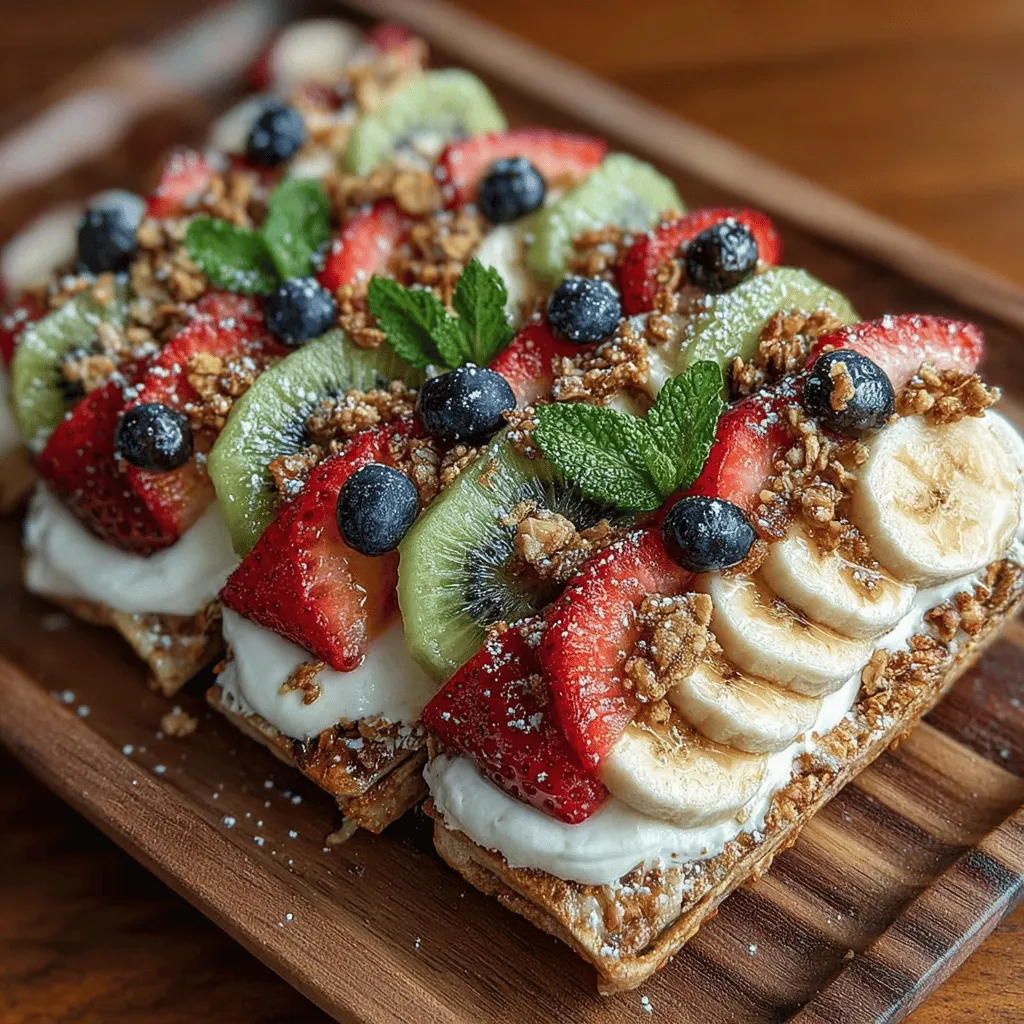 If you're looking for a unique and healthy snack or dessert, Fruit Pizza Wraps with a Twist is the perfect solution. This inventive recipe marries the creamy richness of a well-crafted cream cheese filling with a colorful array of fresh fruits, all elegantly rolled up in a whole wheat tortilla. Not only is this dish visually stunning, but it also offers a delightful burst of flavors and textures that makes it a hit at gatherings, picnics, or simply as a fun treat for kids. The beauty of these wraps lies in their versatility; you can easily customize them to cater to different tastes and dietary preferences.