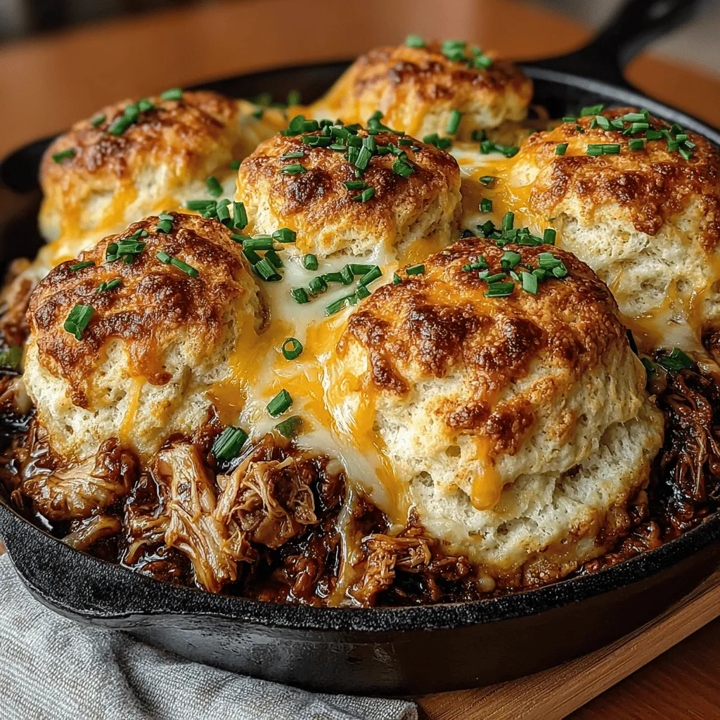 When it comes to comfort food, few dishes can compete with the warmth and satisfaction of a skillet meal. Introducing Cheesy Chicken Delight Skillet Biscuits—a mouthwatering fusion that combines tender chicken, creamy cheese, and fluffy biscuits all in one pan. This dish not only tantalizes your taste buds but also simplifies your cooking process, making it an ideal choice for busy weeknights or cozy family dinners.