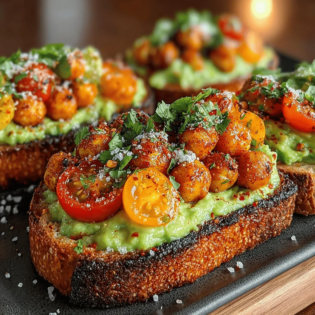 In recent years, avocado toast has skyrocketed in popularity, becoming a staple in cafes and restaurants around the world. This trendy dish, known for its vibrant green color and creamy texture, has captivated food enthusiasts and health-conscious eaters alike. Its appeal lies not only in its aesthetic but also in its versatility, allowing for endless variations and toppings. One such delightful variation is the addition of crunchy roasted chickpeas, which not only enhances the texture but also boosts the nutritional profile of this beloved dish.