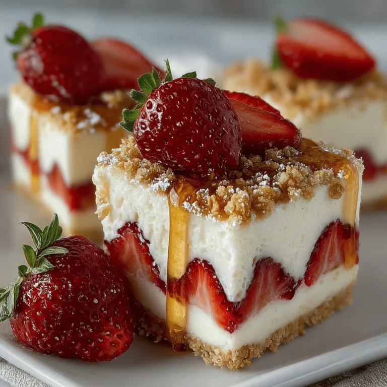 As the summer heat rolls in, the search for refreshing and healthy treats becomes paramount. Enter the Berry Bliss Frozen Strawberry Greek Yogurt Bars—a delightful solution that combines the natural sweetness of fresh strawberries with the creamy richness of Greek yogurt. Not only are these bars incredibly easy to make, but they are also bursting with nutrients that can satisfy your sweet tooth without the guilt. In this article, we’ll take you through the delightful journey of crafting these frozen bars, illuminating their health benefits, ingredient choices, and serving suggestions along the way.