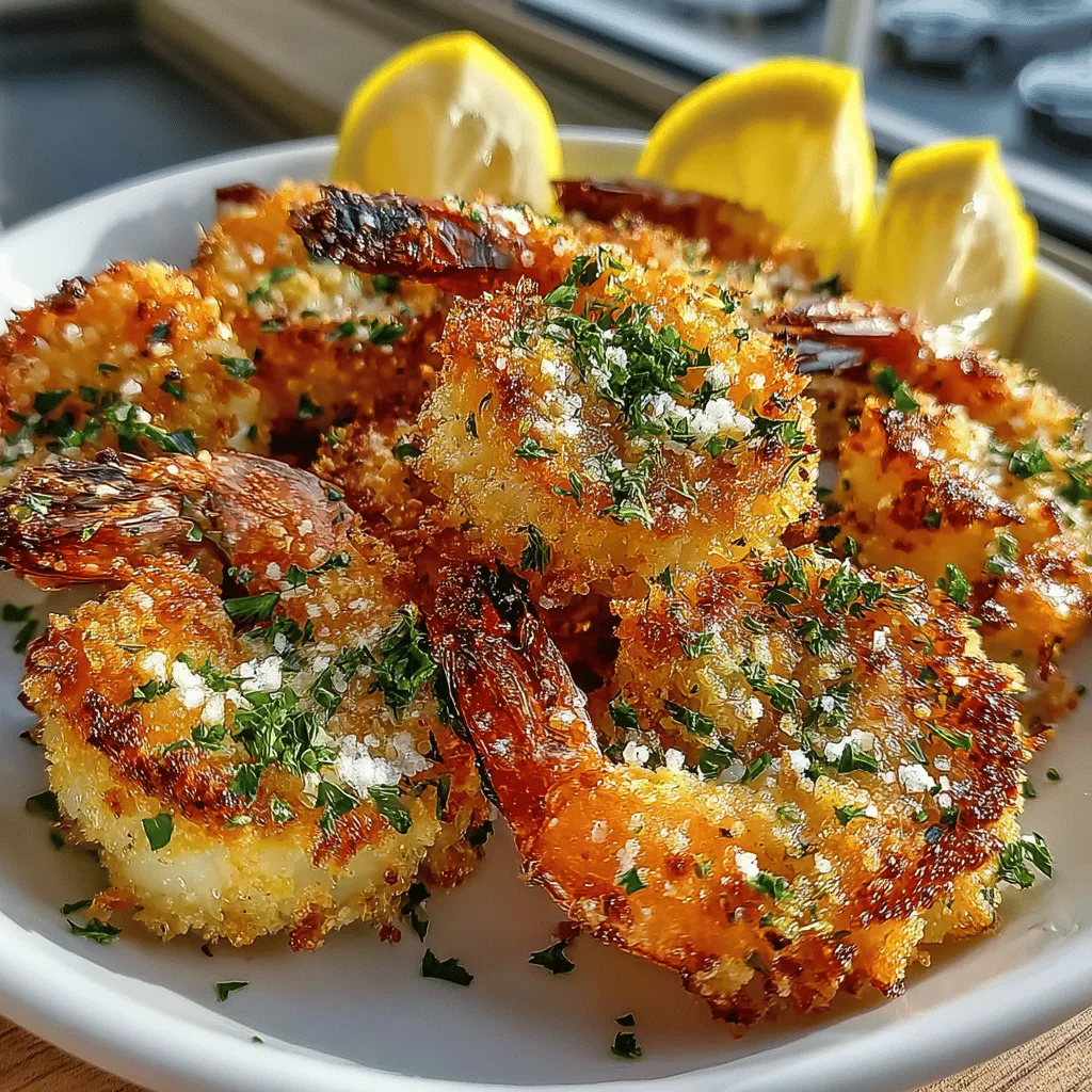 If you're a seafood enthusiast or someone in search of a quick and healthy meal, the Crispy Air Fryer Parmesan Shrimp Delight is sure to become a favorite in your kitchen. This mouthwatering dish not only satisfies your cravings for a crunchy texture but also showcases the rich flavor of shrimp, all while being a breeze to prepare. By utilizing the air fryer, you can achieve that perfect crispiness without the excess oil often associated with traditional frying methods. This recipe is perfect for weeknight dinners, special occasions, or whenever you're in the mood for something delicious yet uncomplicated.