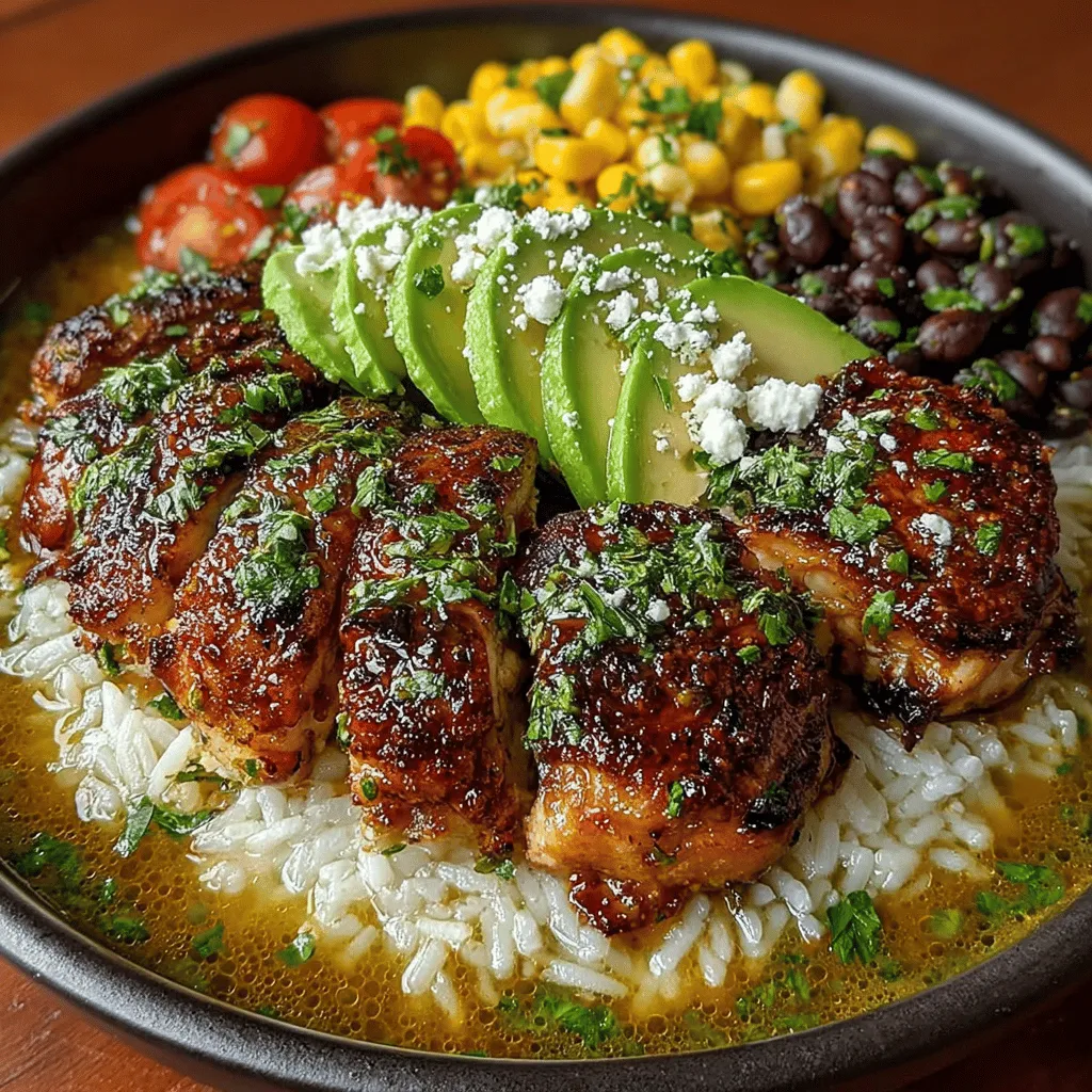 Spicy Hatch Chili Chicken Rice Bowls are a delightful fusion of robust flavors and wholesome ingredients, making them an ideal choice for anyone seeking a satisfying and nutritious meal. These bowls are not just a feast for the taste buds; they also offer a vibrant and colorful presentation that makes every bite a delight. The star of this dish, Hatch chiles, brings a unique heat and flavor profile that sets it apart from traditional rice bowls. The combination of tender marinated chicken, fragrant rice, and a medley of fresh toppings creates a well-rounded dish that can be enjoyed any day of the week.
