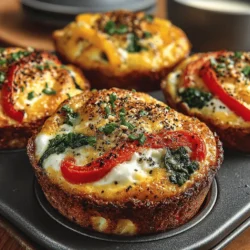 The appeal of egg muffins extends far beyond their convenience. For many, busy mornings leave little time for complex meal preparation, and that’s where egg muffins shine. They can be made in batches, allowing you to enjoy a healthy breakfast without the hassle of cooking every morning. Simply reheat them in the microwave or oven, and you’re set to go. This makes them a staple for anyone juggling a hectic lifestyle, from busy parents to working professionals.