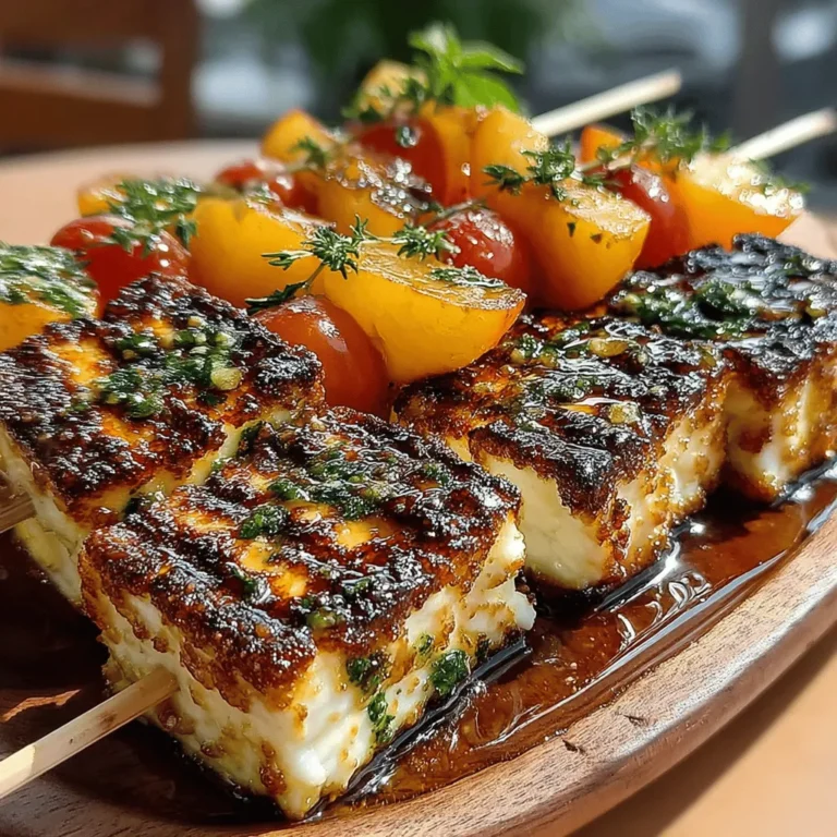 As summer approaches, the desire for fresh, light, and flavorful meals becomes more pronounced. One dish that perfectly embodies the essence of summer is Grilled Halloumi and Peach Skewers. This delightful recipe marries the savory richness of halloumi cheese with the sweet juiciness of ripe peaches, creating a harmonious balance of flavors that is both satisfying and refreshing. Whether you're hosting a casual barbecue or an elegant dinner party, these skewers are sure to impress your guests and tantalize their taste buds.