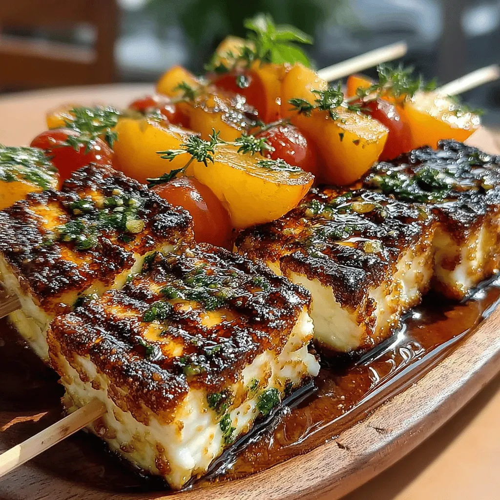 As summer approaches, the desire for fresh, light, and flavorful meals becomes more pronounced. One dish that perfectly embodies the essence of summer is Grilled Halloumi and Peach Skewers. This delightful recipe marries the savory richness of halloumi cheese with the sweet juiciness of ripe peaches, creating a harmonious balance of flavors that is both satisfying and refreshing. Whether you're hosting a casual barbecue or an elegant dinner party, these skewers are sure to impress your guests and tantalize their taste buds.