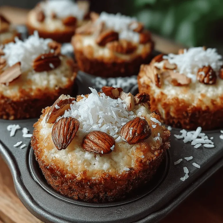 In the world of nutritious snacking, few treats can rival the delightful Coconut Paradise Yogurt Bites. This innovative recipe strikes a perfect balance between health and indulgence, making it an appealing option for anyone looking to satisfy their sweet tooth without compromising on nutrition. These yogurt bites combine the creamy richness of Greek yogurt with the satisfying crunch of almonds and the tropical essence of coconut, resulting in a snack that is as delicious as it is wholesome.
