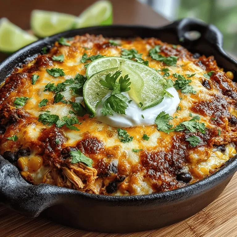 When it comes to comfort food, few dishes can rival the allure of a casserole. Enter the Creamy Spicy Baked Jalapeño Chicken Casserole—a delightful blend of vibrant flavors, creamy textures, and a hint of spice that will excite your taste buds. This dish is not only an explosion of savory goodness but also a beacon of convenience for busy families seeking a nourishing meal that doesn’t require hours in the kitchen.