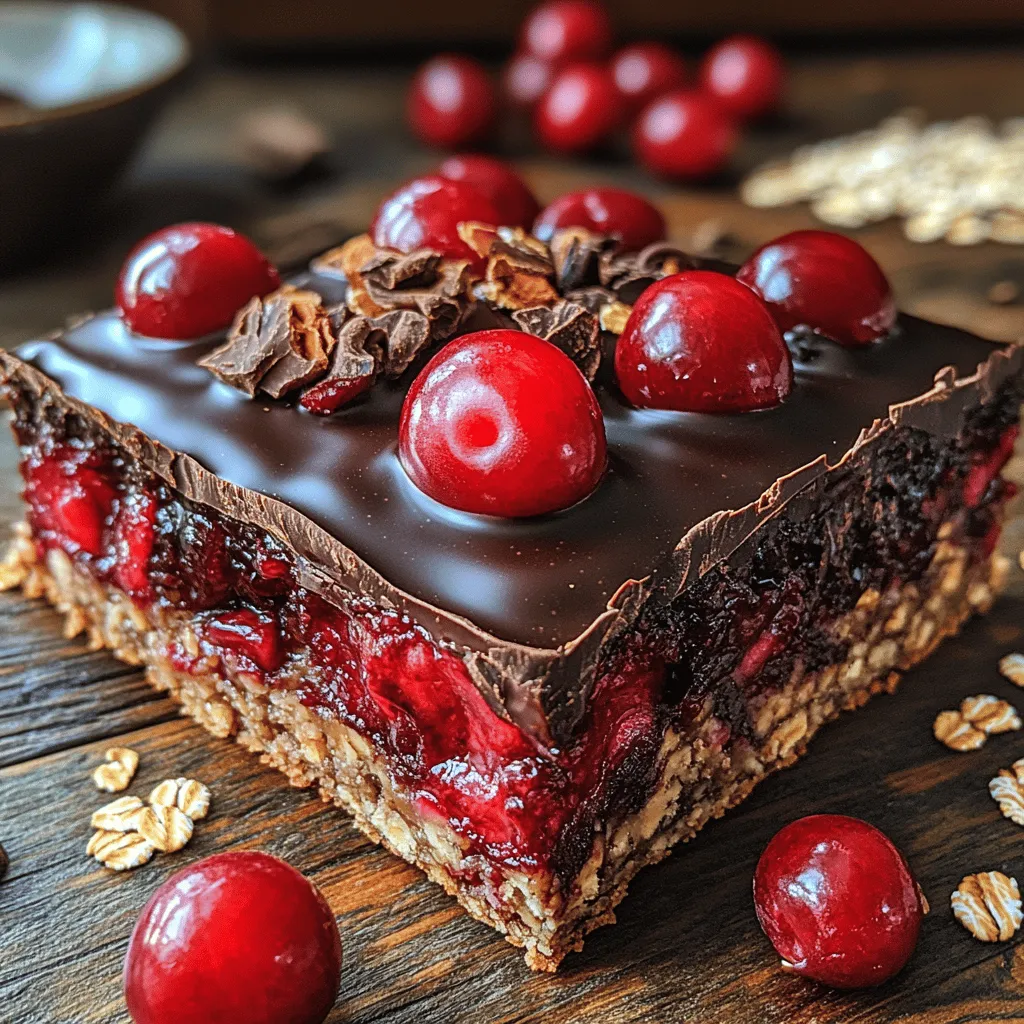 Frozen Cherry Chocolate Oat Bars are a delightful fusion of flavors and textures, making them an irresistible addition to any snack or dessert repertoire. These bars combine the rich, indulgent taste of chocolate with the tartness of cherries, all while being anchored by the wholesome goodness of oats. Whether you’re looking for a quick energy boost, a nutritious post-workout snack, or a sweet treat to satisfy your cravings without the guilt, these oat bars deliver on all fronts.