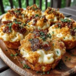 Macaroni and cheese is a beloved dish that has earned its place as a staple comfort food across households worldwide. Its creamy, cheesy goodness evokes feelings of nostalgia, often reminding us of cozy family dinners and gatherings. This classic dish has evolved over the years, leading to countless creative variations that cater to different tastes and preferences. One delightful twist on this timeless favorite is the Cheesy Bacon Mac & Cheese Cups. These bite-sized portions not only offer an innovative way to enjoy the beloved flavors of mac and cheese but also make for easy serving and portion control, perfect for parties, picnics, or a simple family meal.