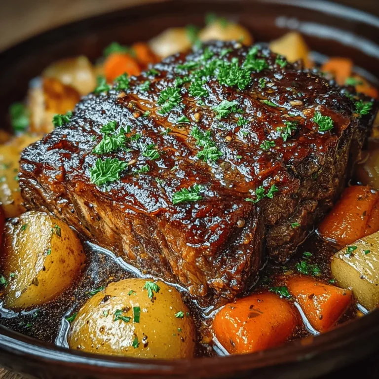 In the realm of comfort food, few dishes evoke the same sense of warmth and satisfaction as a perfectly cooked roast beef served alongside a rich, flavorful gravy. The experience of slicing into tender, succulent beef, paired with a velvety sauce that clings to each piece, is nothing short of culinary bliss. This savory roast beef recipe is designed to not only satiate hunger but also to nourish the heart and soul, making it an ideal centerpiece for family gatherings or a cozy weeknight dinner. Whether it's a holiday feast or a simple Sunday meal, this dish is bound to bring everyone to the table, creating lasting memories over shared flavors and stories.