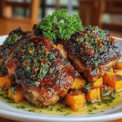 When preparing the Maple Glazed Chicken & Sweet Potato Bake, it’s crucial to monitor the internal temperatures of the chicken to ensure food safety and optimal flavor. The USDA recommends that chicken should be cooked to an internal temperature of 165°F (75°C). Using a meat thermometer is the best way to check doneness without cutting into the chicken and risking moisture loss.