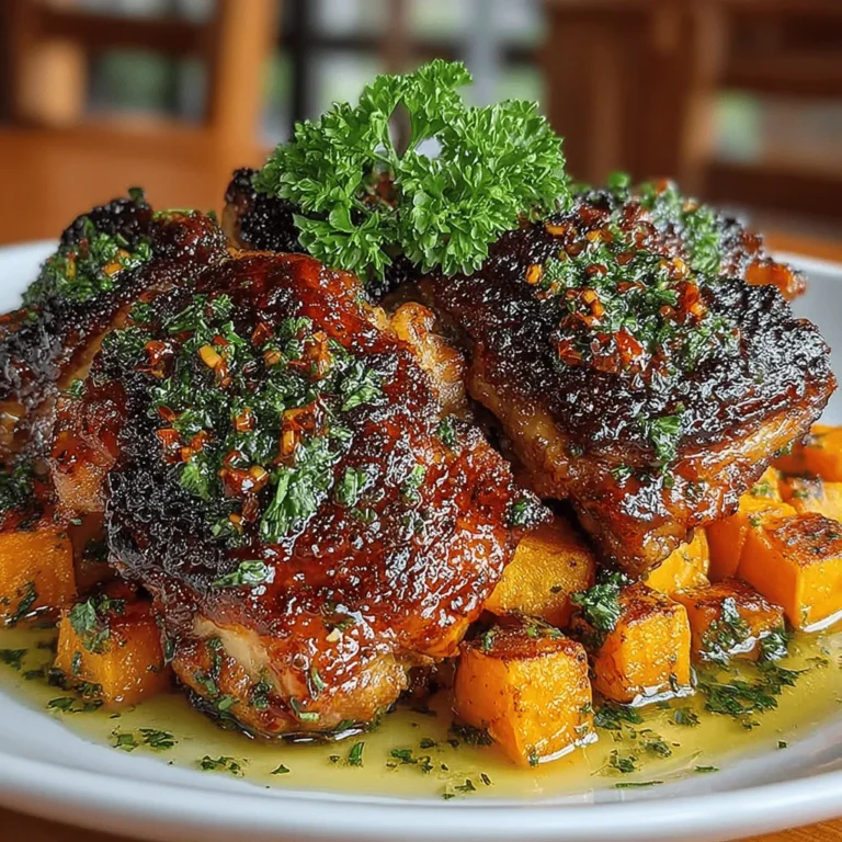 When preparing the Maple Glazed Chicken & Sweet Potato Bake, it’s crucial to monitor the internal temperatures of the chicken to ensure food safety and optimal flavor. The USDA recommends that chicken should be cooked to an internal temperature of 165°F (75°C). Using a meat thermometer is the best way to check doneness without cutting into the chicken and risking moisture loss.