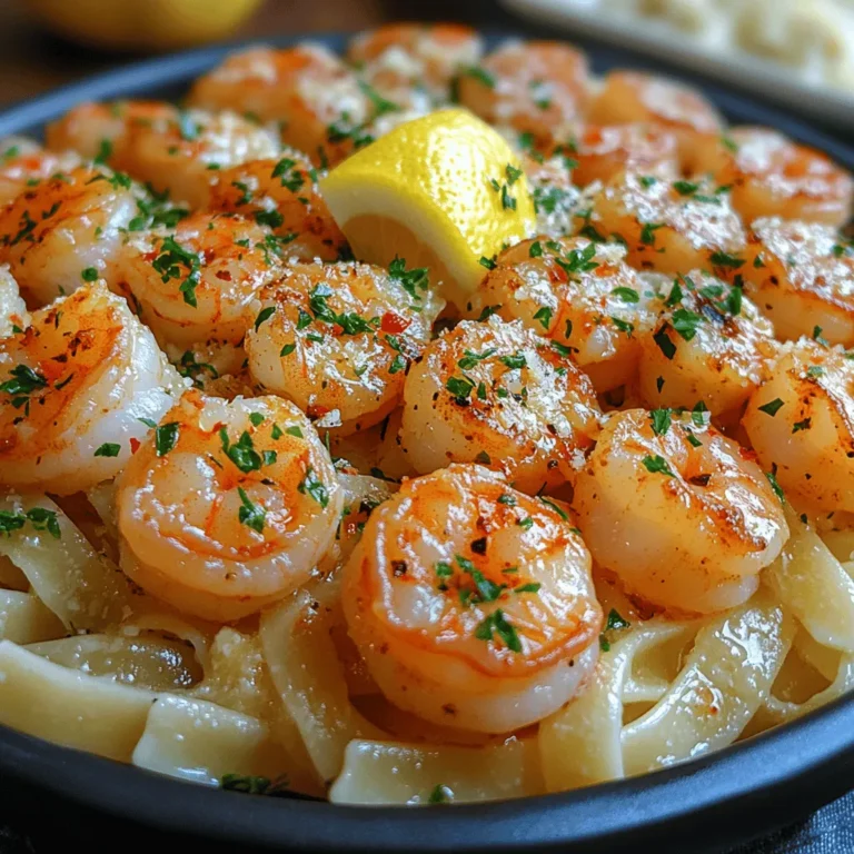 When it comes to whipping up a meal that is both quick and bursting with flavor, few dishes can compete with Zesty Garlic Shrimp Scampi Pasta. This enticing recipe is not only a culinary delight but also a practical choice for busy weeknights or special occasions where you want to impress your guests without spending hours in the kitchen. The delightful combination of succulent shrimp, aromatic garlic, and fresh ingredients creates a dish that is satisfying and memorable.